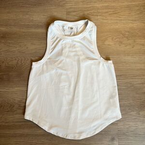 White Sleeveless Top